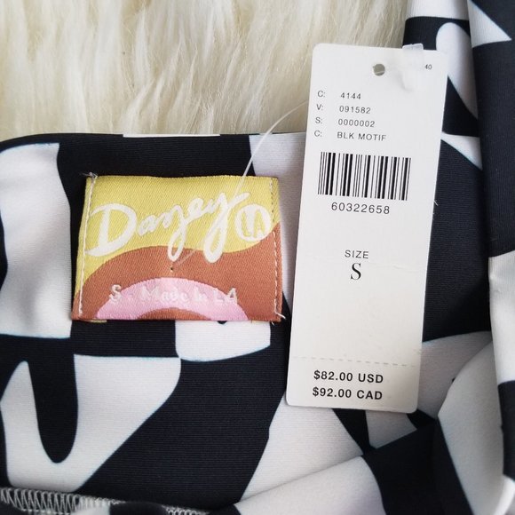 NWT Anthropologie | Hand print stretch workout top - Picture 4 of 13